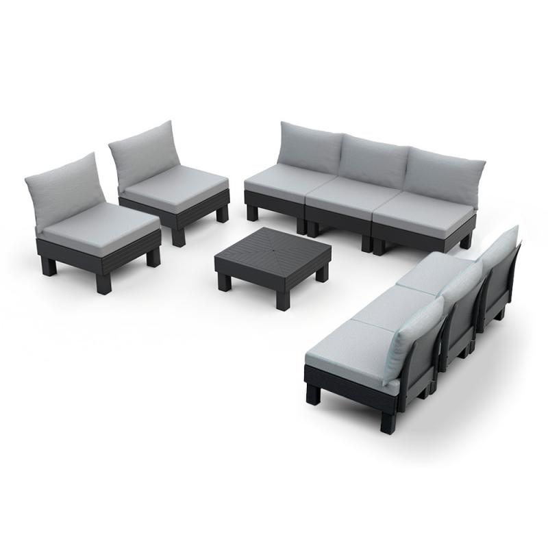 Elements II 8 személyes kerti bútor garnitúra