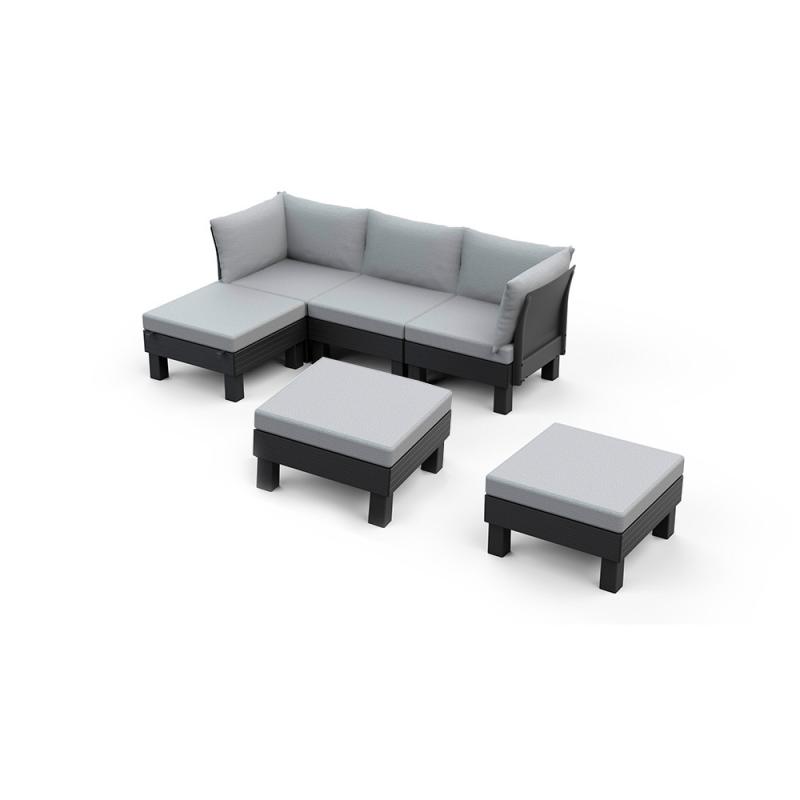 Elements IV 5 személyes kerti bútor garnitúra
