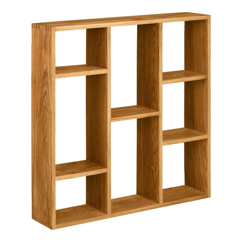 Townsville fali polc, tölgyfa, 15x70x70 cm