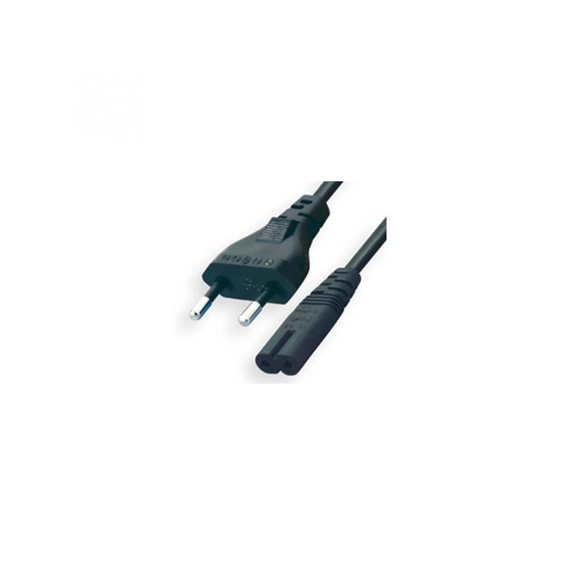 Home N 1X hálózati csatlakozókábel, 2x0,75 hálózati vezeték, 1,5m, 250 V~/2,5 A/500W