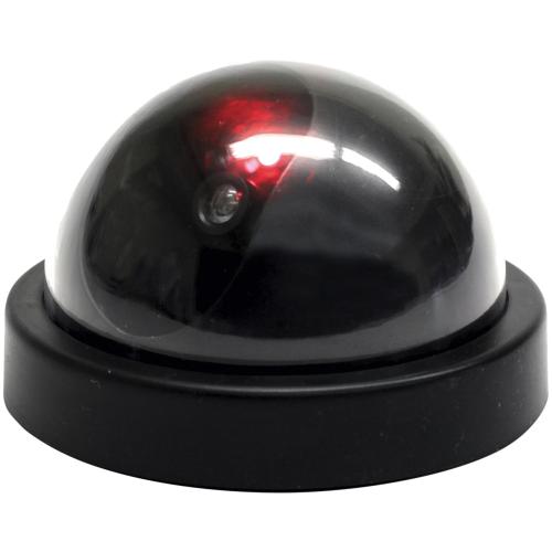 Home HSK 120 álkamera, valódi dómkameraforma, villogó piros LED, egyszerű ki/be kapcsolás, gyors és könnyű felszerelés, elemes tápellátás