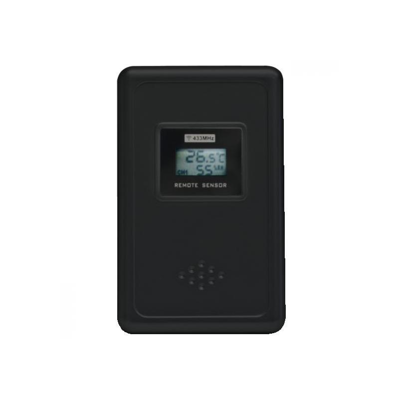 Home HCKK 04 külső jeladó HCW 21 és HCW 26 időjárás-állomásokhoz, 60 m hatótávolság, külső hőmérséklet és páratartalom-jeladó, LCD kijelző