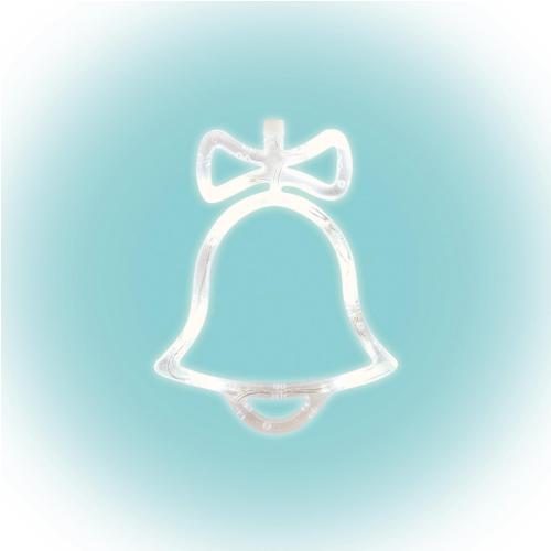 Home KID 415 harang ablakdísz, 8 db LED, öntapadós elemtartó