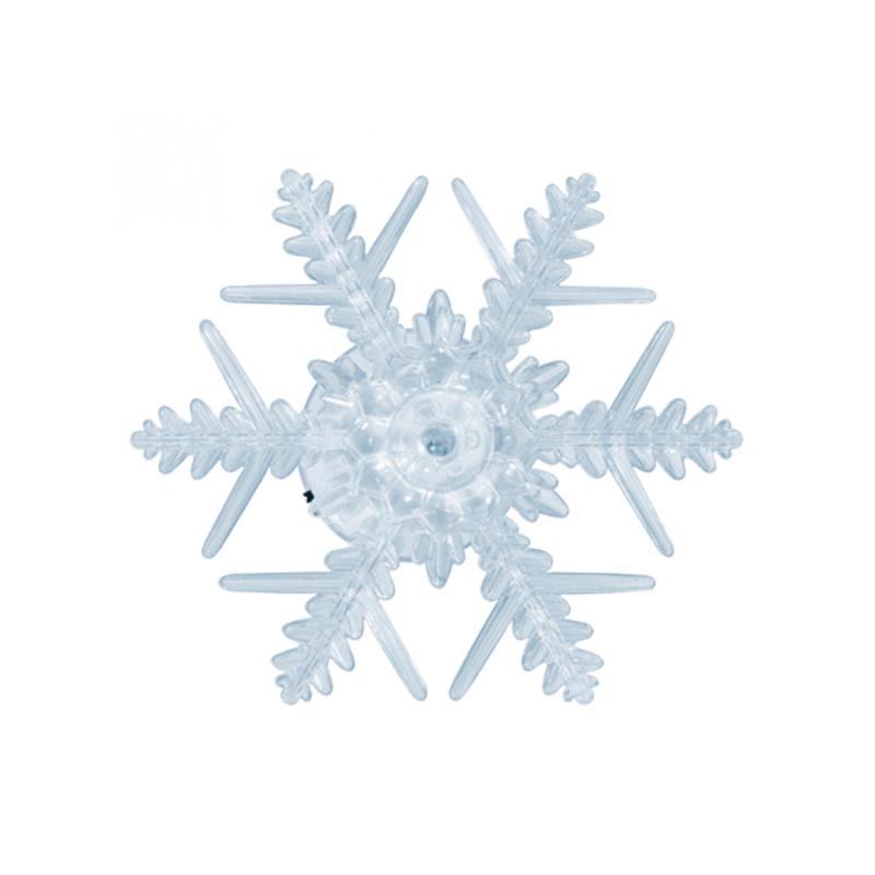 Home KID 331/WH LED-es hópehely ablakdísz, beltéri kivitel, öntapadós, hidegfehér LED