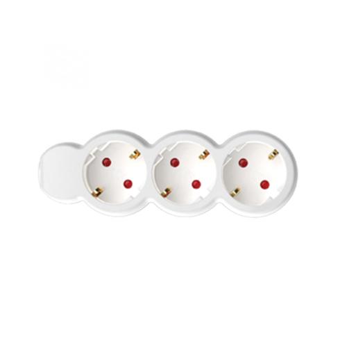 Home NV 3-5/WH/1,5 hálózati elosztó, 5 m, H05VV-F 3G1,5 mm2 kábel,  IP20 kivitel, 3 védőérintkezős aljzat, max. 3500W, fehér