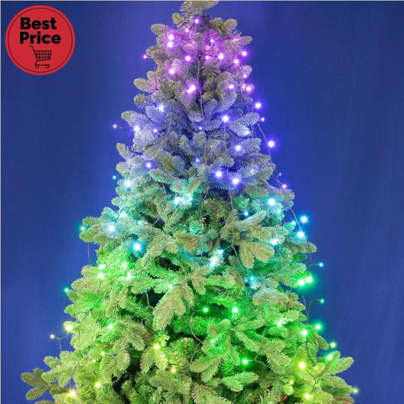 iSparkle LEDS144C-APP LED-es fényfüzérköteg, 144 db RGB LED, applikációval vezérelhető, smart, kül- és beltéri kivitel