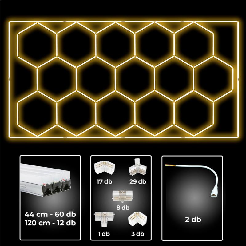 Sky Light SKL05 méhsejt mennyezeti világítás 3300K