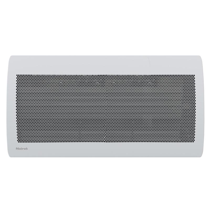 Noirot E184115 Radiance H 1500 BL elektromos hősugárzó panel, 1500 W, IP24 védettség, beépített termosztát LCD kijelzővel, fali kivitel