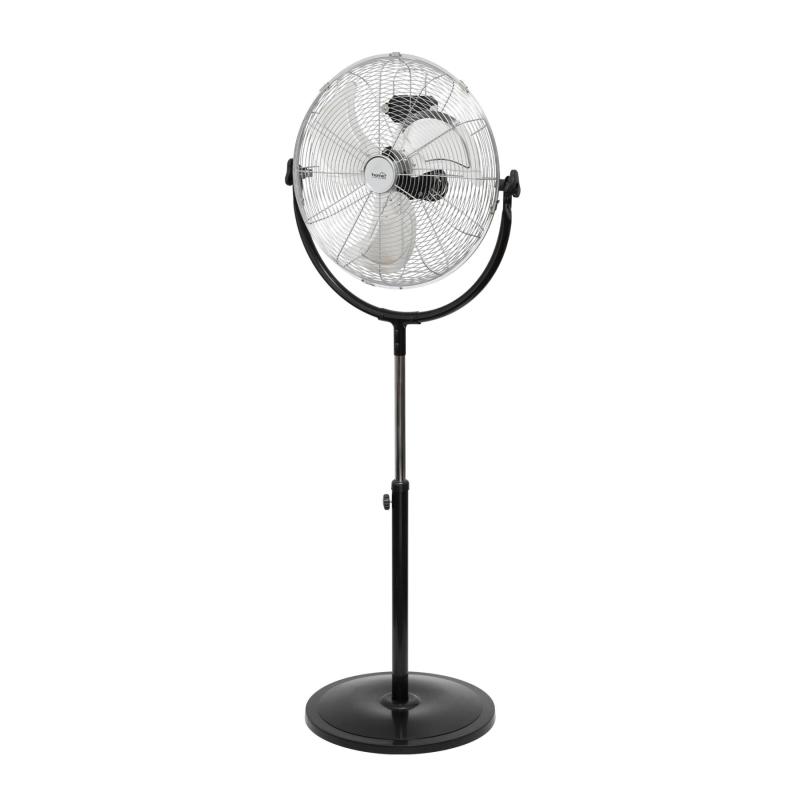 HOME SFI45H álló fém ventilátor, 110 W, 45 cm-es lapátátmérő, állítható magasság, 3 fokozat, fém lapát