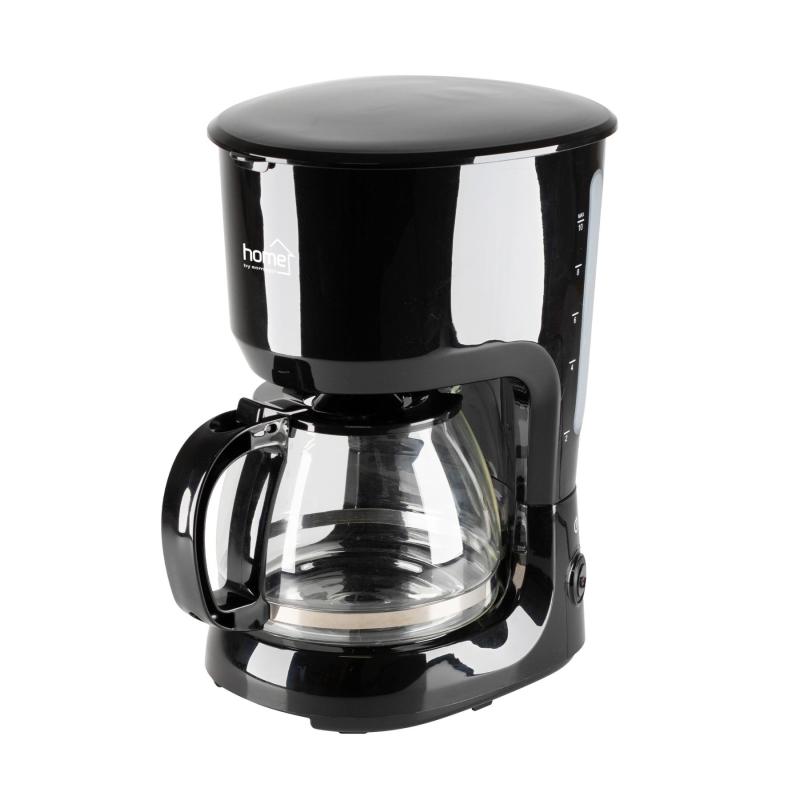 HOME HGKV10 kávéfőző, 10 csésze kapacitás, üvegkancsó, papírszűrővel is használható, automatikus kikapcsolás