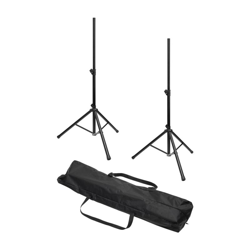 SAL HT922 hangdoboz állvány, 35mm-es átmérő, 2db-os kivitel, állítható magasság, táskával