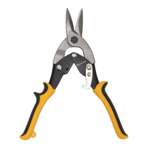 WORKSITE WT6032 lemezvágó olló, egyenes vágás, 250mm hosszú, csúszásmentes markolat