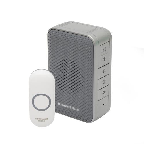 Honeywell Home DC313NG vezeték nélküli csengő, max. 150 m hatótáv, 6 dallam, LED jelzőfény, elemes tápellátás
