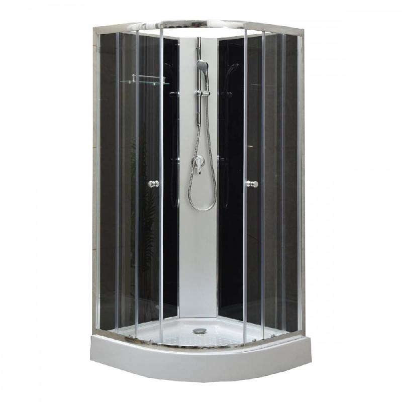 Marco Black II zuhanykabin zuhanytálcával