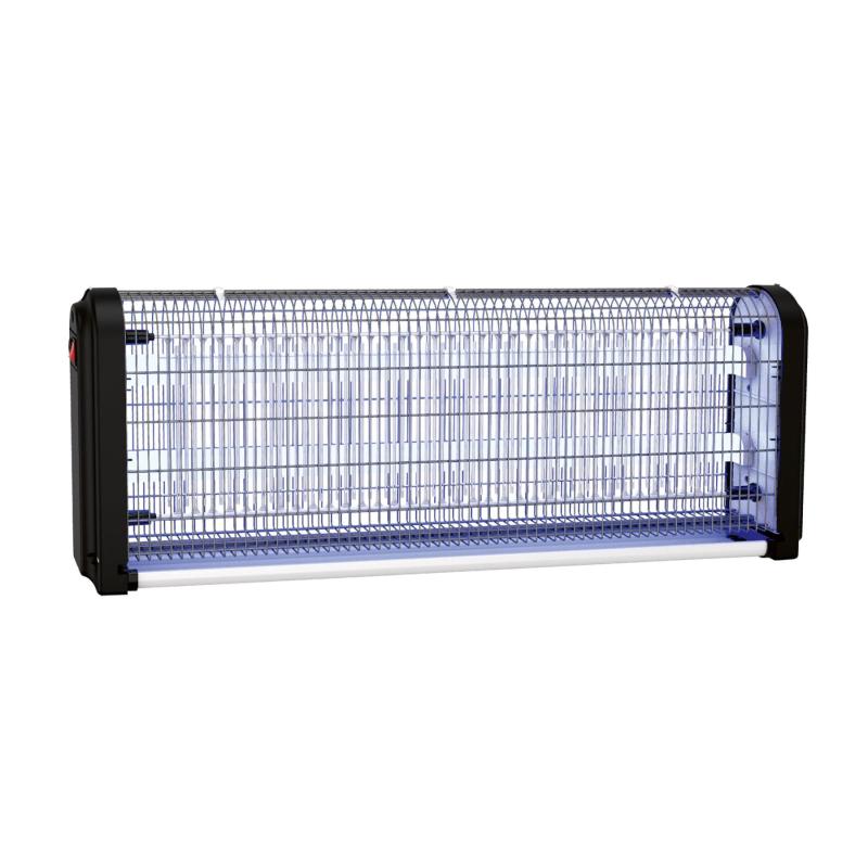 HOME IKM150L elektromos beltéri rovarcsapda, 150 m2-es hatókörzet, UV-A fény, 2x10W LED, rovargyűjtő tálca, hálózati tápellátás