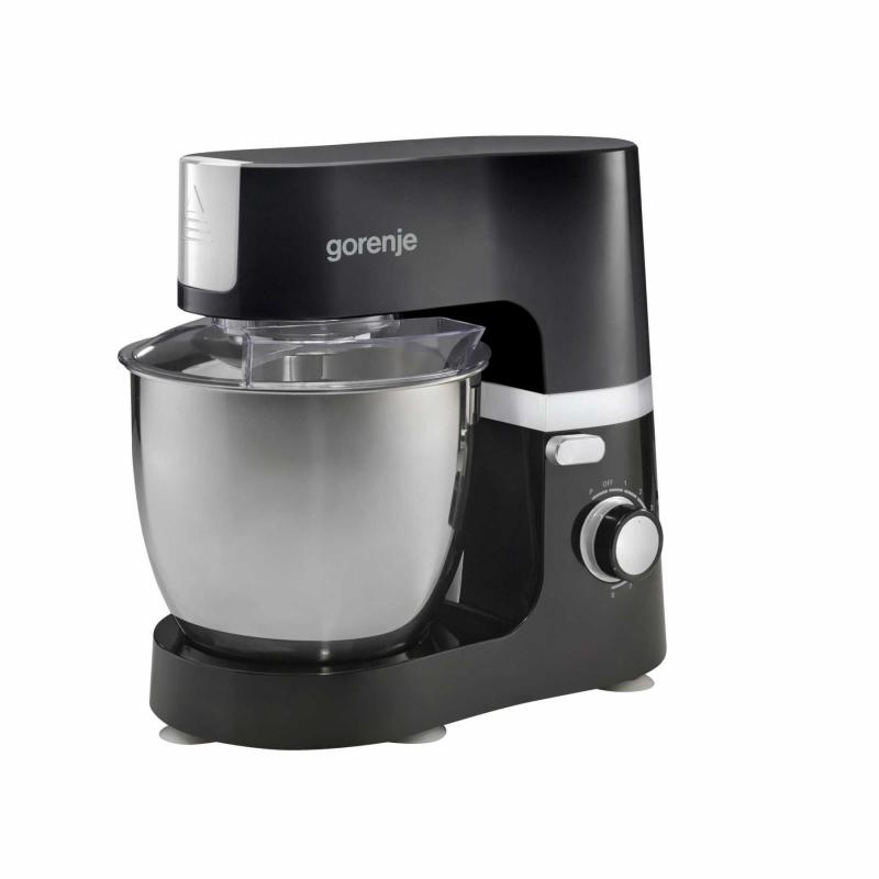 Gorenje MMC1500PS konyhai robotgép, 1500 W, 7 liter, 8 sebességfokozat, automatikus forulatszám szabályozás, fém keverőtál
