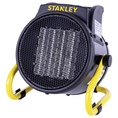 STANLEY SXJH002000E PTC fűtőtest, 2000 W, 2 fokozat, fém ház, termosztát, túlmelegedés elleni védelem
