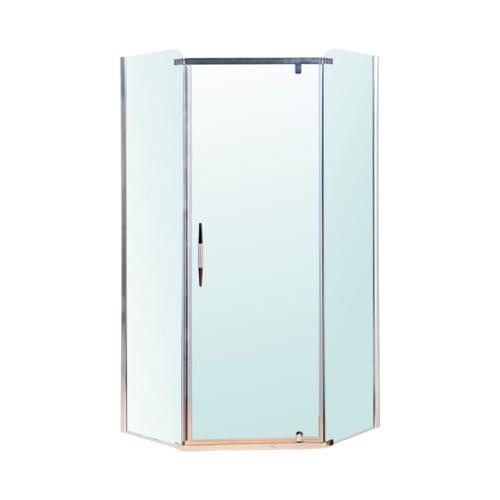 Celtic ötszögletű zuhanykabin tálca nélkül