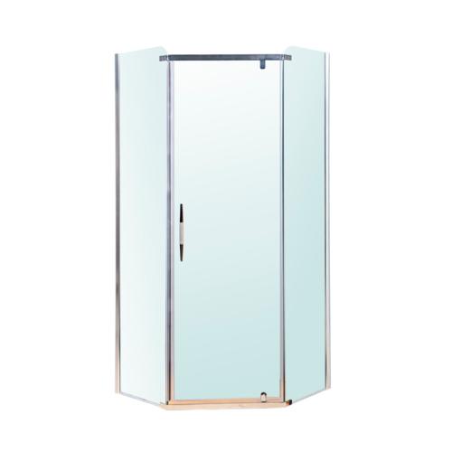 Celtic ötszögletű zuhanykabin tálca nélkül