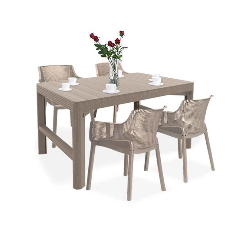 Elyon 6+1 kerti bútor garnitúra szett