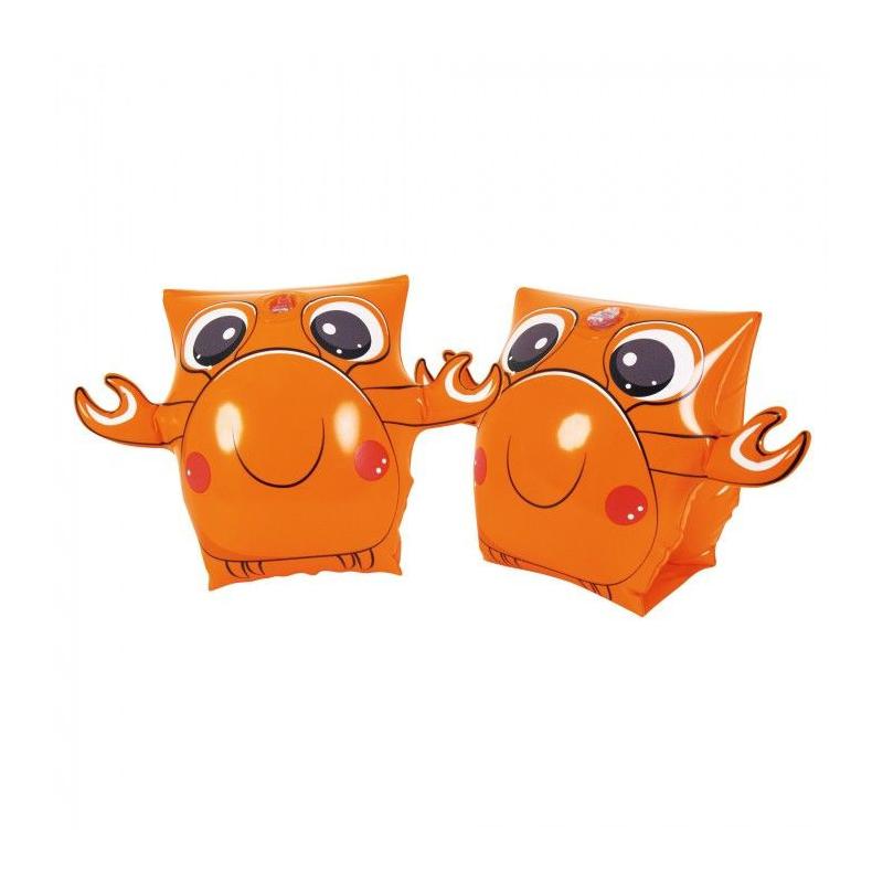 Felfújható gyerekkarúszó rák mintázattal