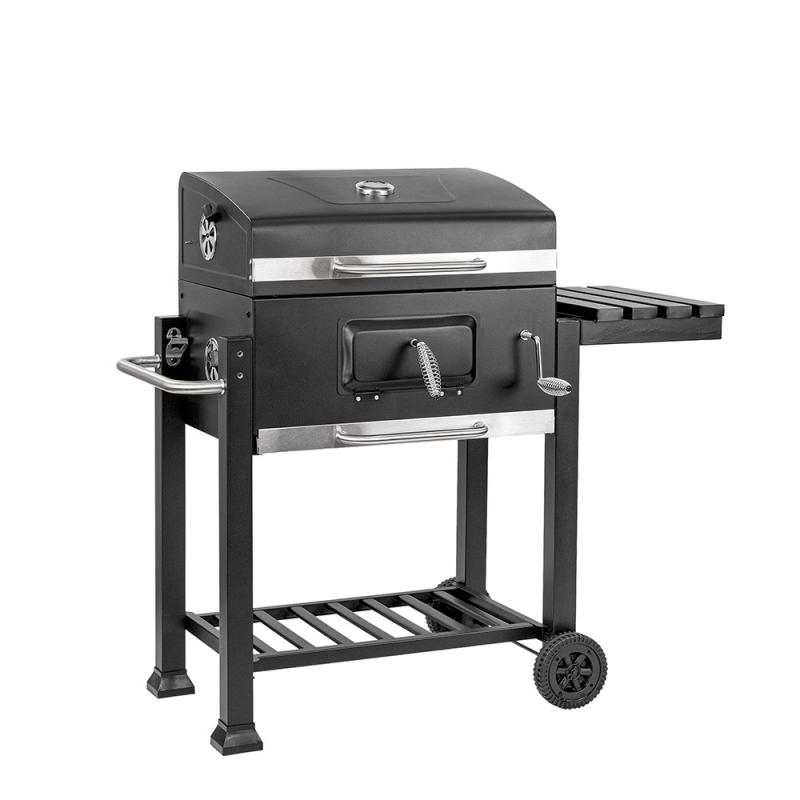 Multifunkciós faszenes kerti grillsütő