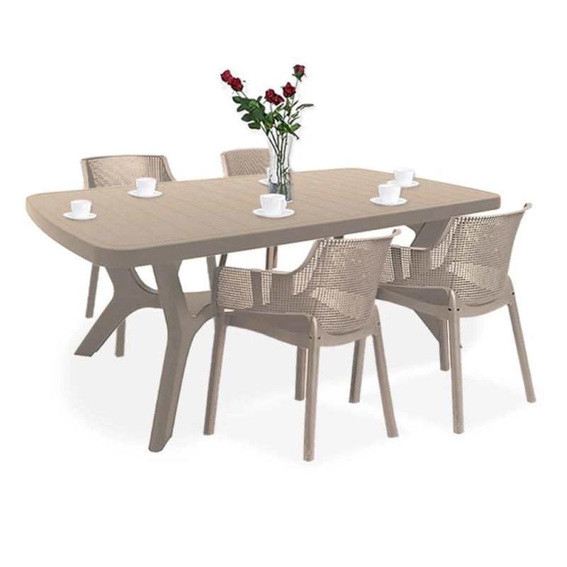 Elimore 6+1 kerti bútor garnitúra szett