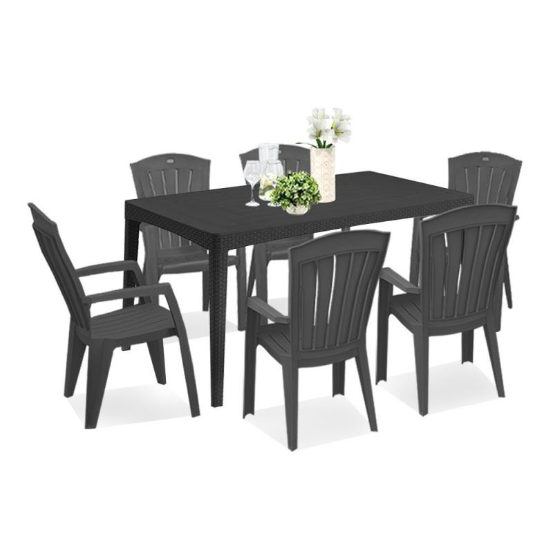 Girorini 6+1 kerti bútor garnitúra szett