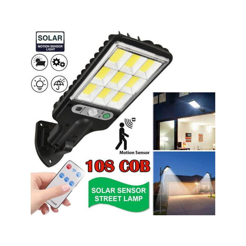 Sunlert napelemes LED lámpa mozgásérzékelővel