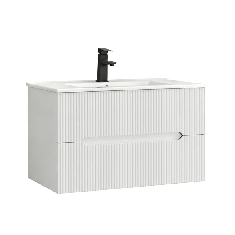 Trent 80 alsó szekrény mosdóval