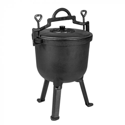Öntöttvas edény lábakkal 5 literes