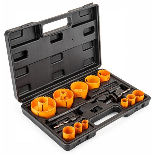 Lyukfűrész készlet 17 DB PM-ZODM-17ET