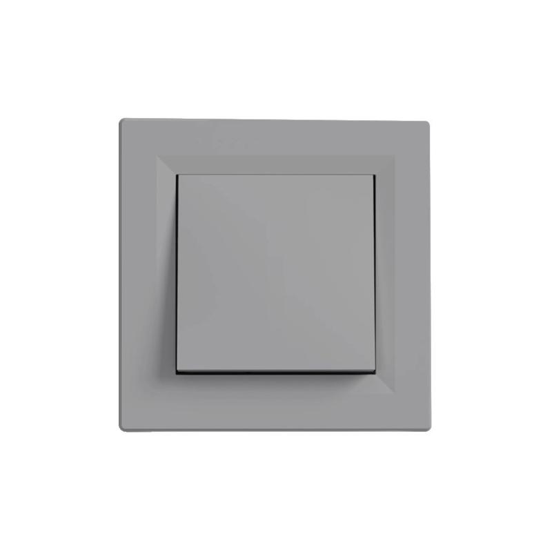 Nova kereszt kapcsoló 107 szürke kerettel