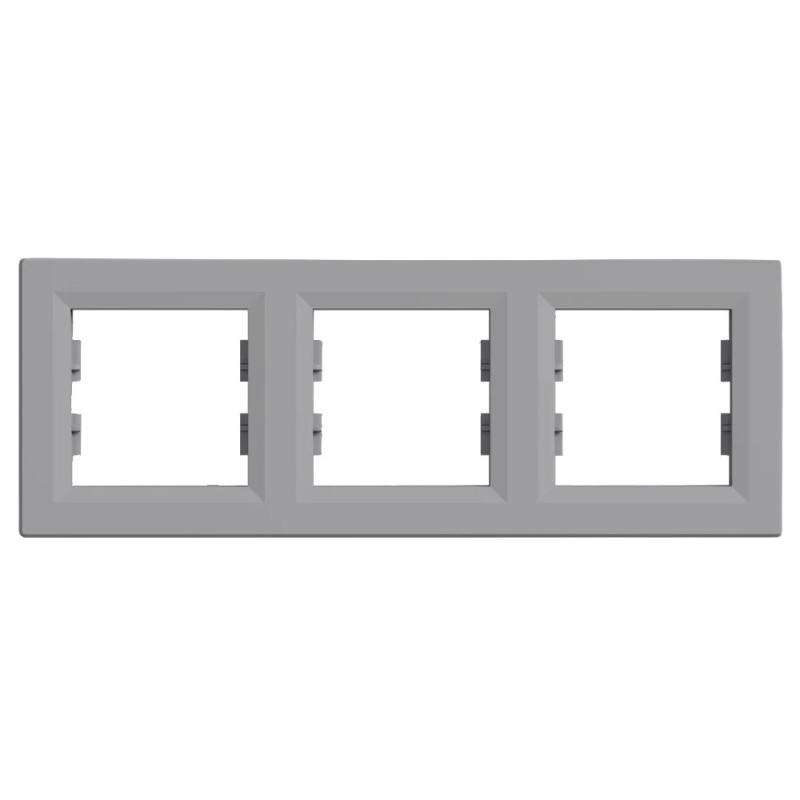 Nova hármas keret vízszintes szürke