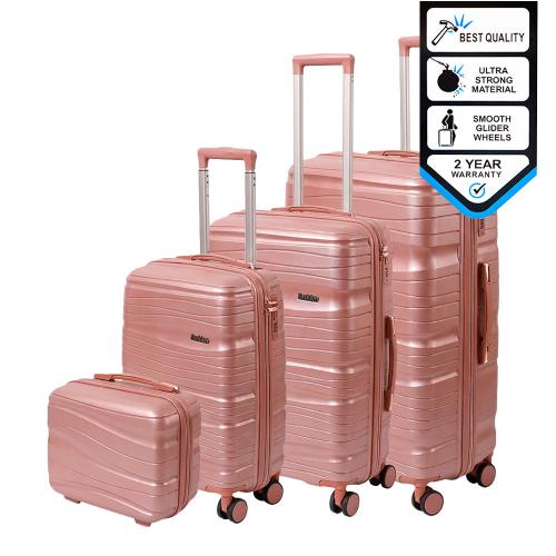 TraveLux Voyager gurulós bőrönd szett