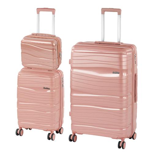 TraveLux Voyager IX gurulós bőrönd szett