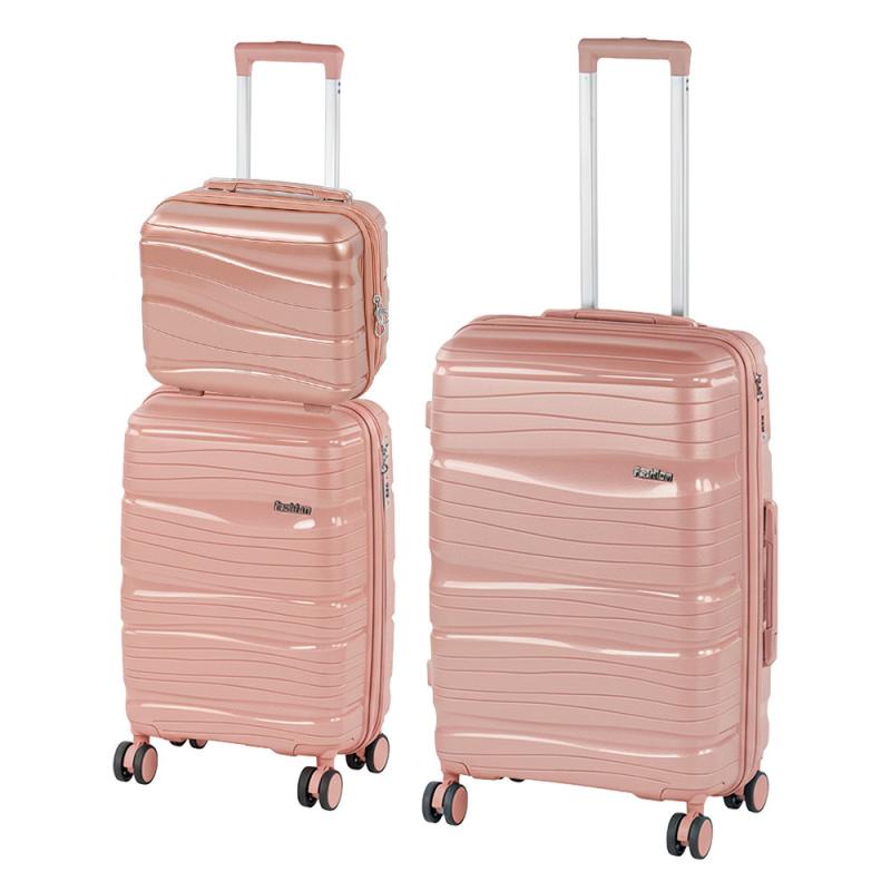 TraveLux Voyager VIII gurulós bőrönd szett