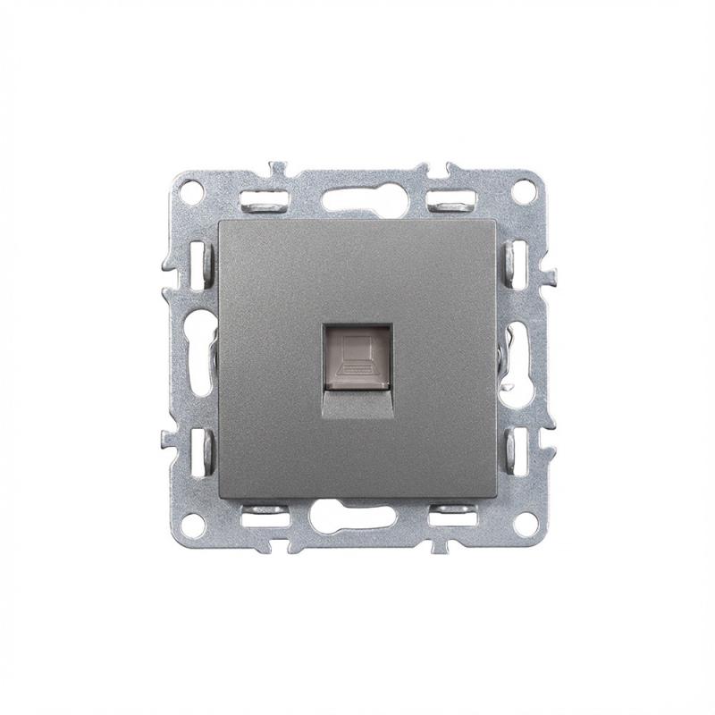 Nova UTP aljzat RJA-45 szürke