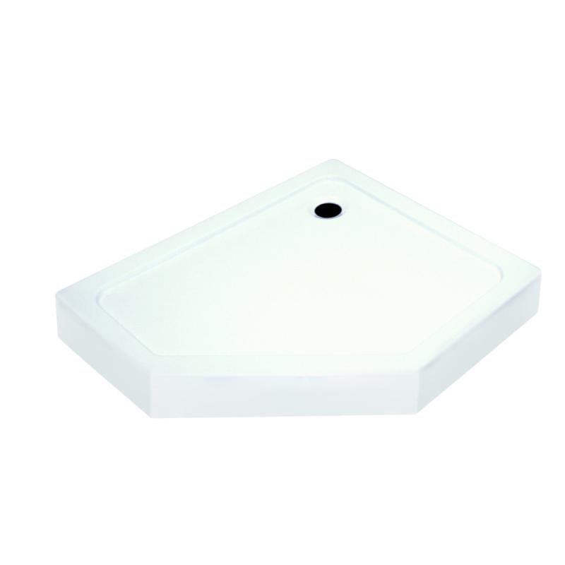 Glasgow szögletes aszimmetrikus zuhanytálca, jobbos