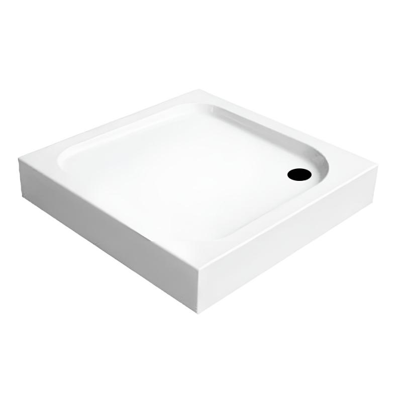 Klonberg -es szögletes akril zuhanytálca