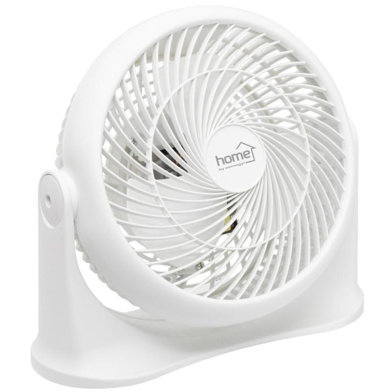 HOME TF20TURBO asztali / fali turbo ventilátor, 20 cm-es lapátátmérő, 30 W, 3 fokozat, fehér