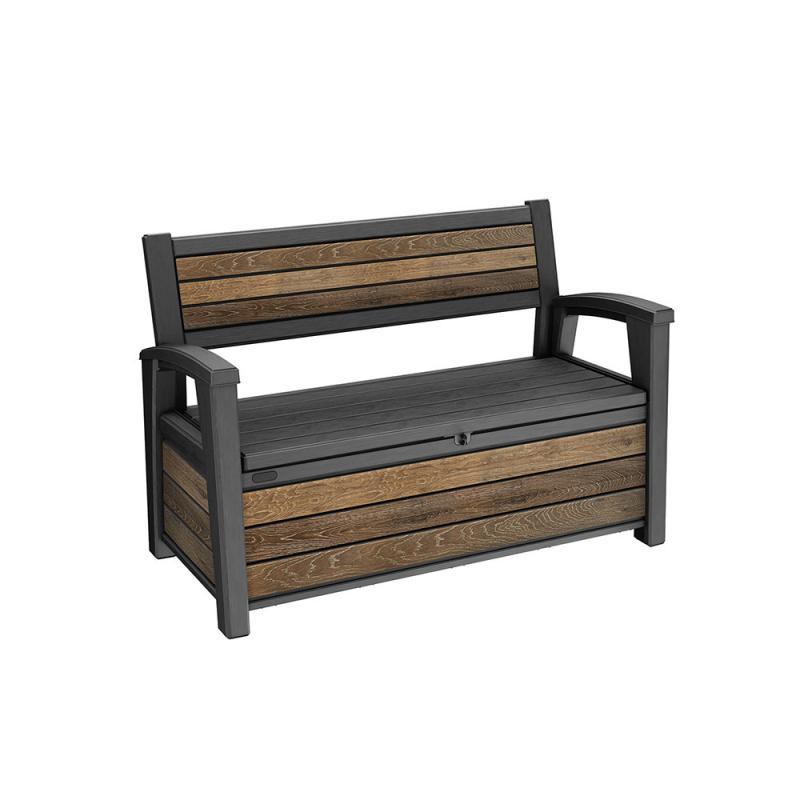 Decocoat műanyag kerti pad/tároló 227 L