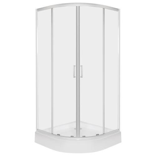 Aruba 90 króm íves zuhanykabin tálca nélkül