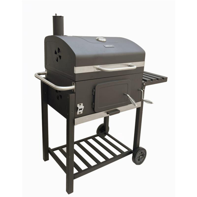 MIR4525K faszenes grill kéményes fedéllel