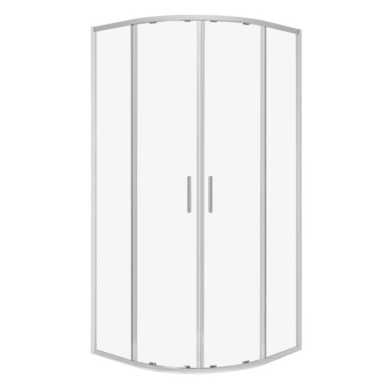 Solid RS 90 íves duplaajtós zuhanykabin zuhanytálcával