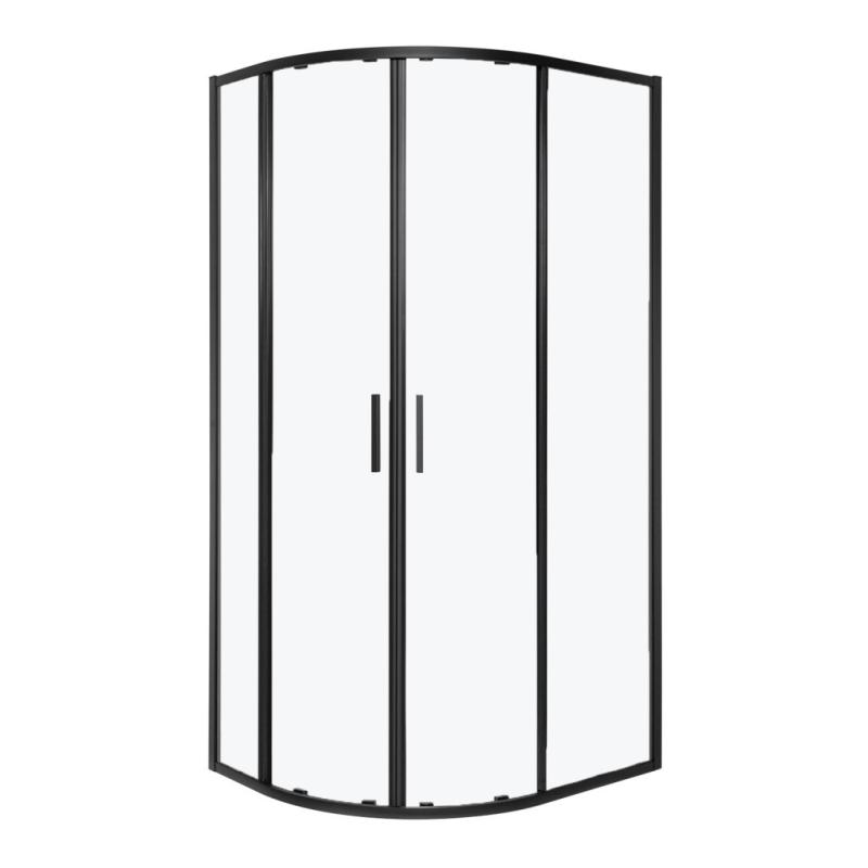 Solid RA BL íves duplaajtós aszimmetrikus zuhanykabin zuhanytálcával -jobbos