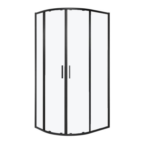 Solid RA BL íves duplaajtós aszimmetrikus zuhanykabin zuhanytálcával -jobbos