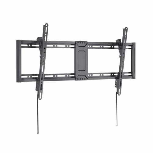 HOME LCDH4395T TV fali tartó 43” - 95” képernyőméretig, max. 75 kg teherbírás, billenthető, gyorszáras, fali rögzítő elemek tartozékok