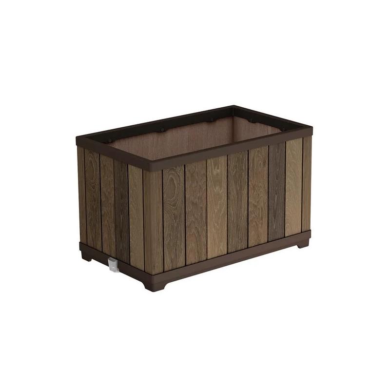 Deco tégla alakú műanyag virágláda 81 l