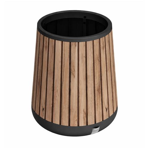 Deco henger alakú műanyag virágláda 81 l